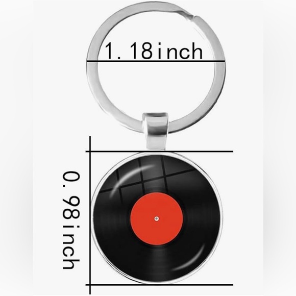 Vinyl Record Player Keychains for DJ Music Lover Gifts - Picture 5 of 6
